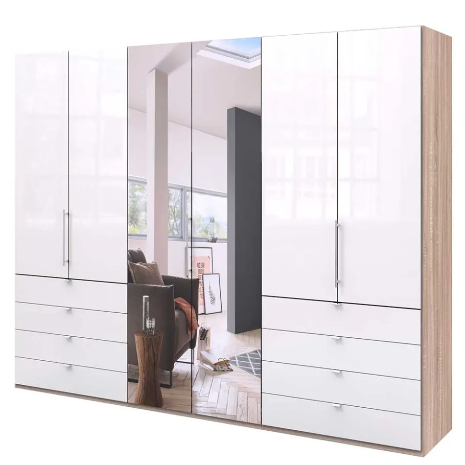 Online Luxus Kleiderschrank mit drei Gleittüren - Bosays Kleiderschränke