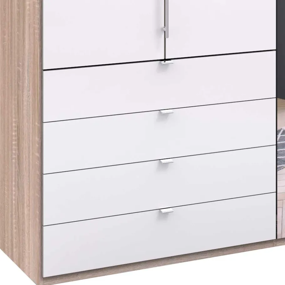 Online Luxus Kleiderschrank mit drei Gleittüren - Bosays Kleiderschränke