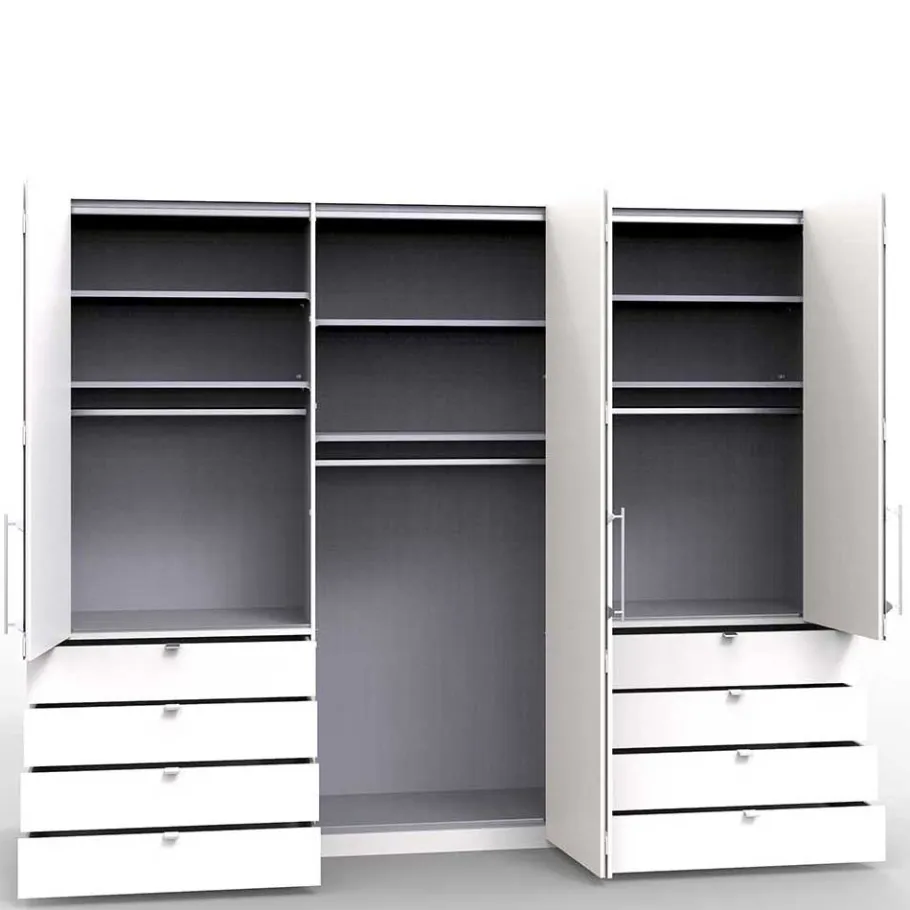Online Luxus Kleiderschrank mit drei Gleittüren - Bosays Kleiderschränke
