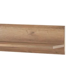 Sale 1,6m breites Hängeboard in Eiche Dekor - Aberdeen Regale