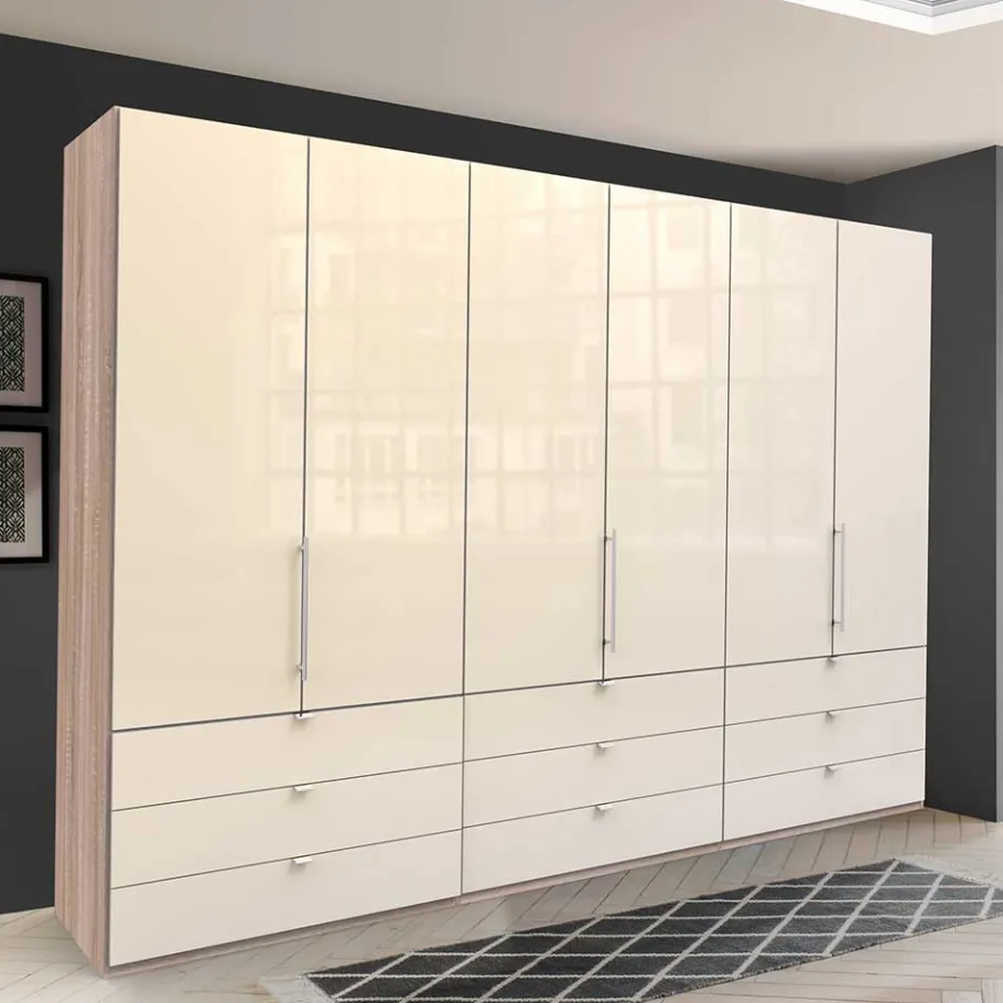 Online 3m Schlafzimmerschrank mit neun Schubladen - Rativian Kleiderschränke|Schränke