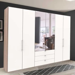 Online 3m Topp Kleiderschrank 3-türig mit Spiegel - Vaclyn Kleiderschränke|Schränke