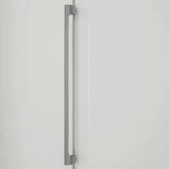 Best 3m 4-türiger Kleiderschrank in Weiß Glasfront - Cara Kleiderschränke