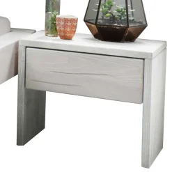 Outlet Massives Balkenbett in Weiß lasiert - Restania Betten