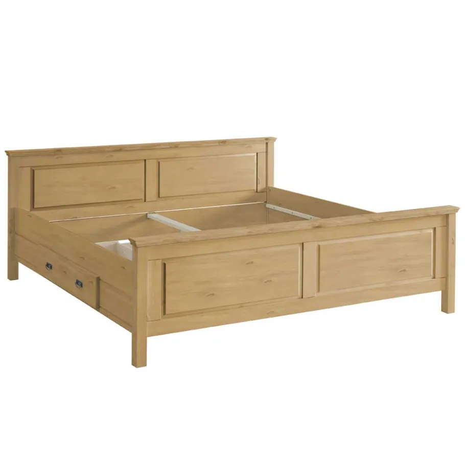 Clearance Massives Bett im klassischen Design - Piatra Betten