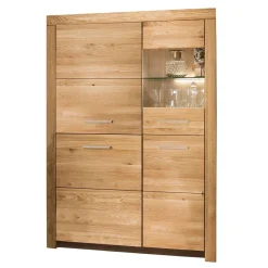 Sale Massives Highboard mit vier Türen - Loitons Highboards|Vitrinen