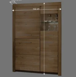 Sale Massives Highboard mit vier Türen - Loitons Highboards|Vitrinen