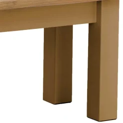 Online Massivholz Esstischbank in Kiefer Laugenfarbig - Bowie Sitzbank