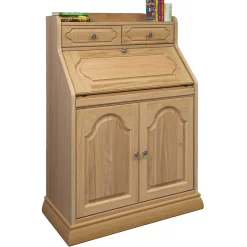 Best Massivholz Sekretär aus Eiche geölt - Catuella Highboards