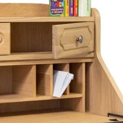 Best Massivholz Sekretär aus Eiche geölt - Catuella Highboards