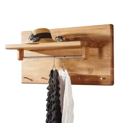 Sale Massivholz Wandgarderobe aus Wildeiche massiv geölt - Uvinessa Garderoben