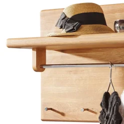 Sale Massivholz Wandgarderobe aus Wildeiche massiv geölt - Uvinessa Garderoben
