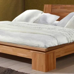 Outlet Massivholzbett Zamaron aus Kernbuche Betten