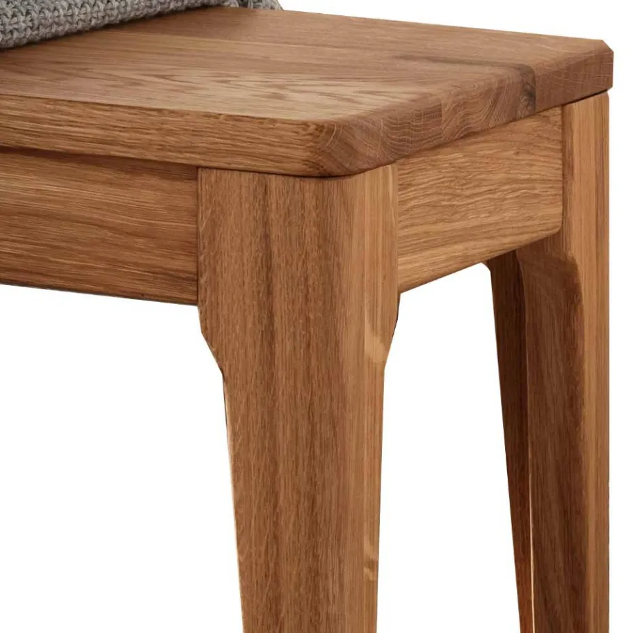 Online Massivholz-Bettbank aus Wildeiche - Babahira Sitzbank