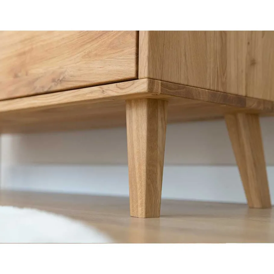 Best Massivholz-Kleiderschrank mit zwei Schubladen - Fabijola Kleiderschränke|Schränke