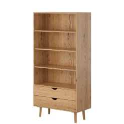 Sale Massivholz-Regal mit zwei Schubladen - Fabijola Regale