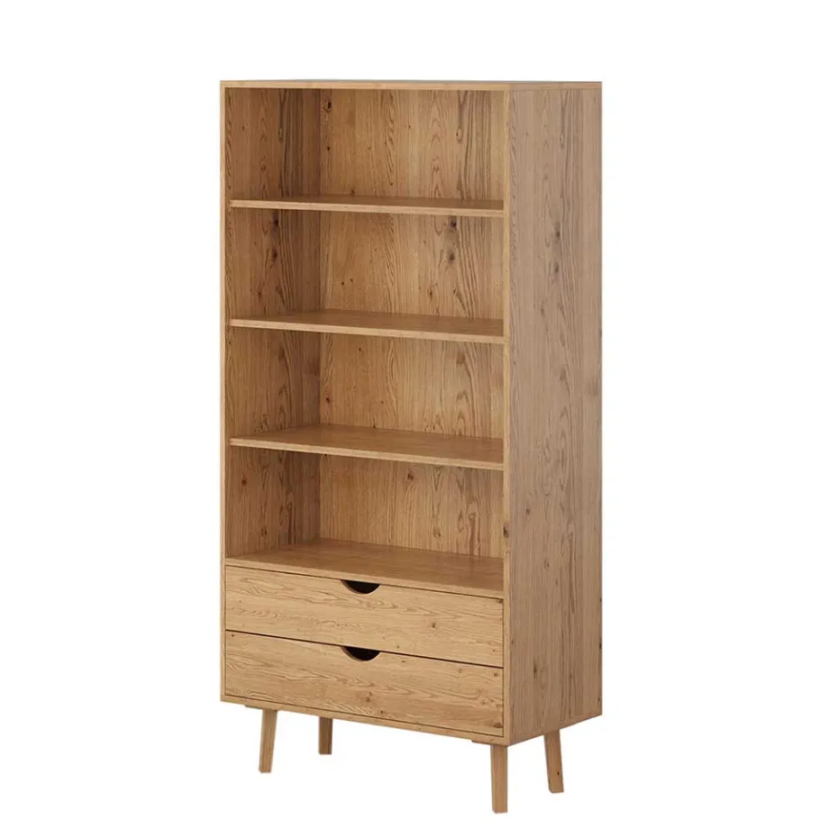 Sale Massivholz-Regal mit zwei Schubladen - Fabijola Regale