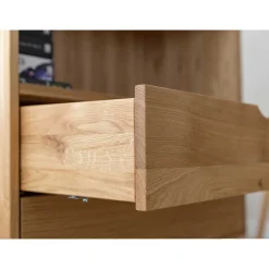 Sale Massivholz-Regal mit zwei Schubladen - Fabijola Regale