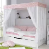 Best Mädchen Himmelbett Sionara mit Ausziehbett Betten
