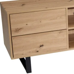 Sale Medien Element in Wildeiche Holzoptik - Priazena Tv & Hifi-Möbel