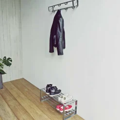 Best Metall Flur Set für Kleidung & Schuhe - Mazurra (zweiteilig) Garderoben