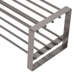 Best Metall Flur Set für Kleidung & Schuhe - Mazurra (zweiteilig) Garderoben