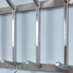 Best Metall Wandgarderobe in Silber - Rading Garderoben