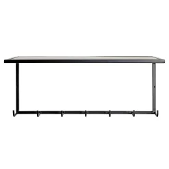 Best Metall Wandgarderobe mit Hutboden - Breznia Garderoben