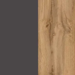 Sale Midischrank fürs Bad in Grau matt & Wildeiche - Jambi Schränke