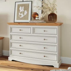 Sale Modern Country Kommode zweifarbig - Vitablo Kommoden