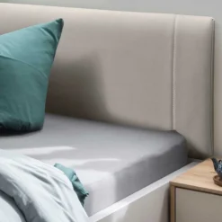 Outlet Moderne Design Bettanlage mit Kunstleder - Crascanu (dreiteilig) Betten