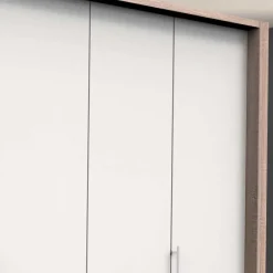 New Moderner Falttürenschrank mit Metallgriffen - Vaclyn Kleiderschränke