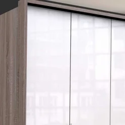 Hot Moderner Kombi Schlafzimmerschrank 58 cm tief - Empresian Kleiderschränke|Schränke