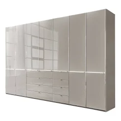 Moderner Kombi-Kleiderschrank 7-türig - Nucina Kleiderschränke