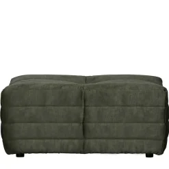 Best Moderner Polsterhocker in Dunkelgrün - Crabina Hocker