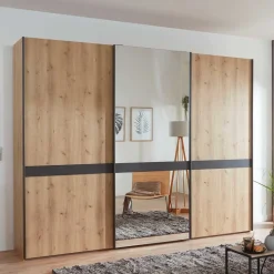 Online Moderner Schwebetürenschrank mit Spiegel - Ulapos Kleiderschränke