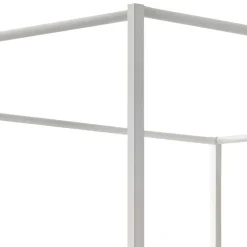 Best Modernes Himmelbett in Weiß - River Betten