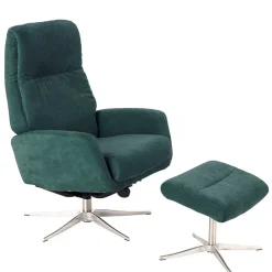 Sale Modernes TV Sessel Set mit Fußhocker - Trapani (zweiteilig) Sessel