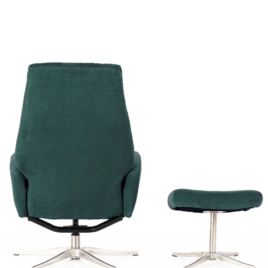 Sale Modernes TV Sessel Set mit Fußhocker - Trapani (zweiteilig) Sessel