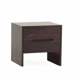 Sale Nachtschrank aus Buche Wengefarben Jet mit 2 Schubladen Kommoden