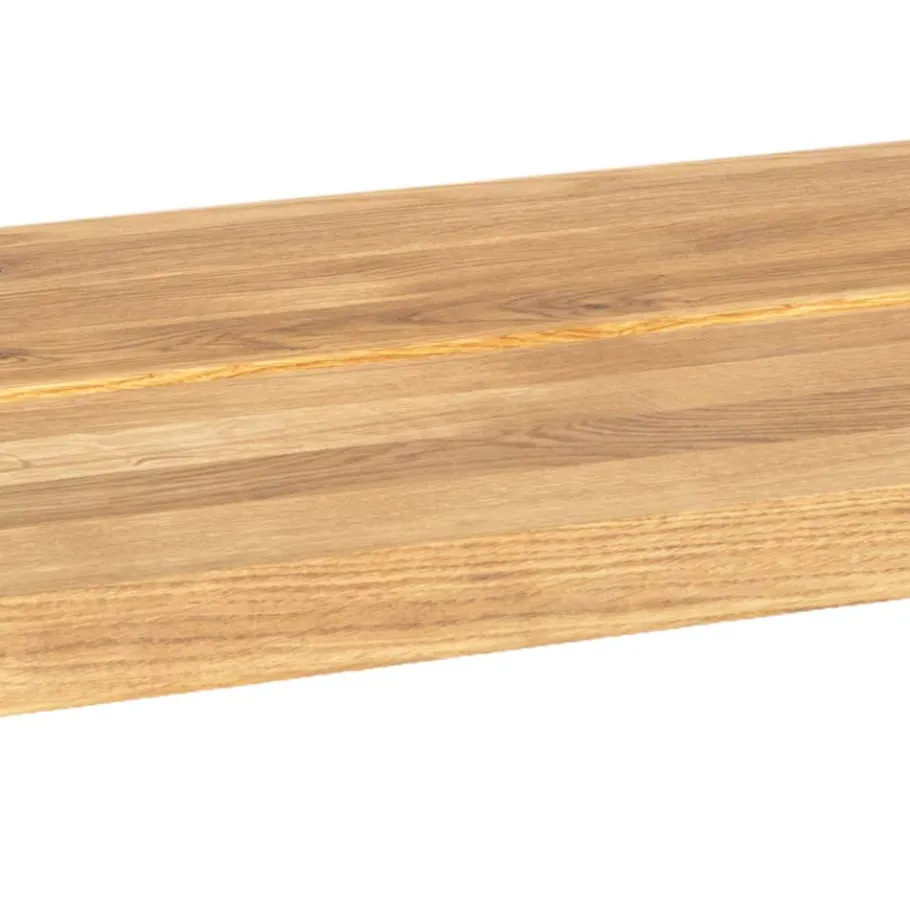 Online Naturkanten Essbank aus Wildeiche - Piton Sitzbank