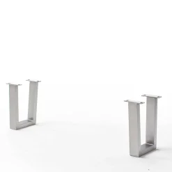 Outlet Naturkantenbank in Akazie Grau - Cortessa Sitzbank