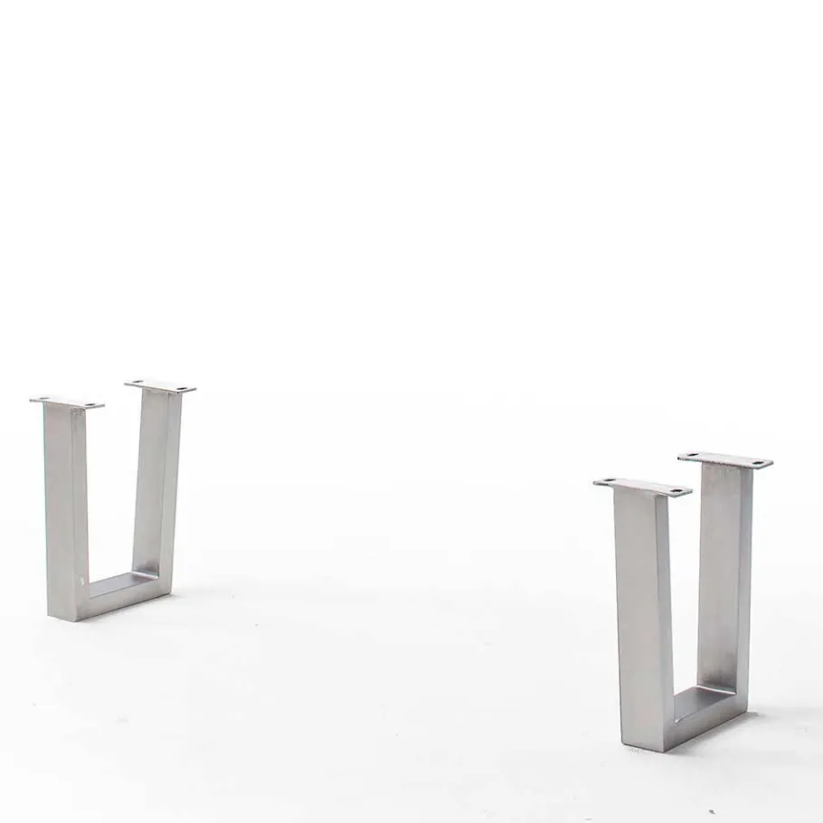 Outlet Naturkantenbank in Akazie Grau - Cortessa Sitzbank