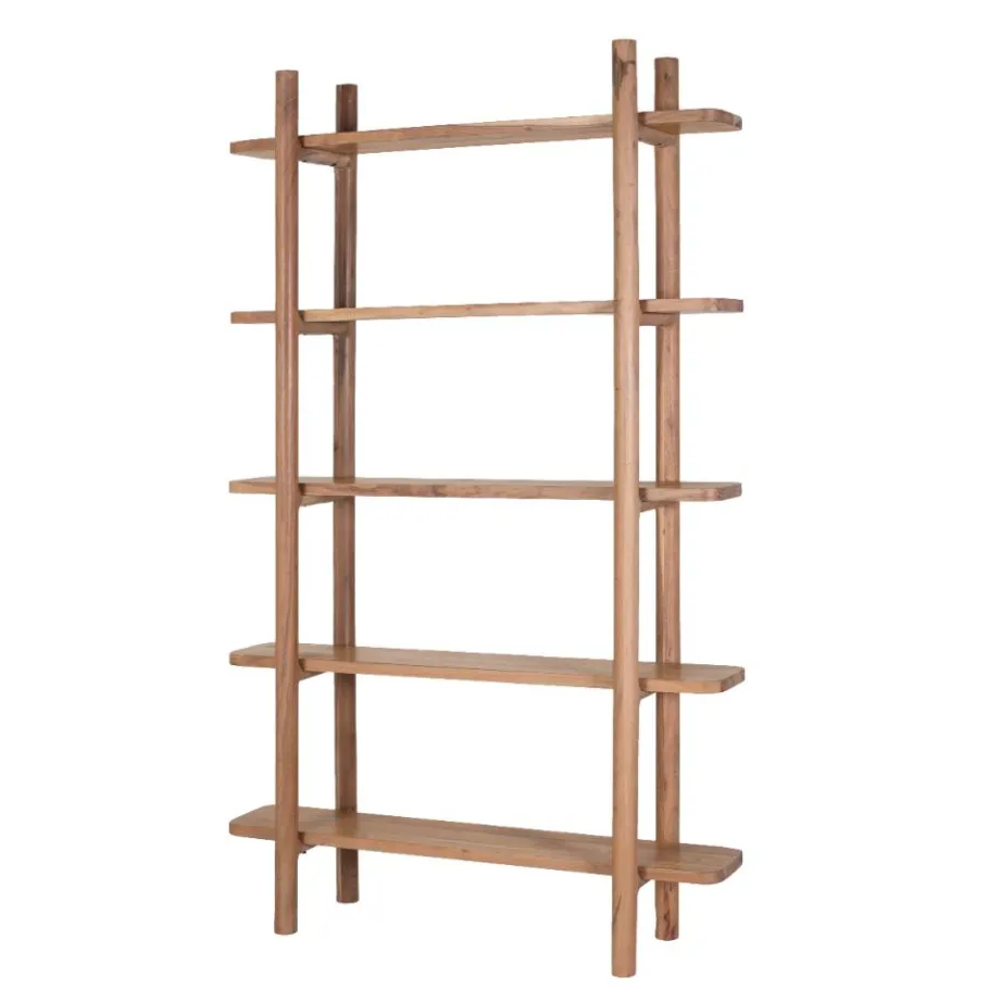 Sale Offenes Bücherregal aus Akazienholz - Kerbea Regale
