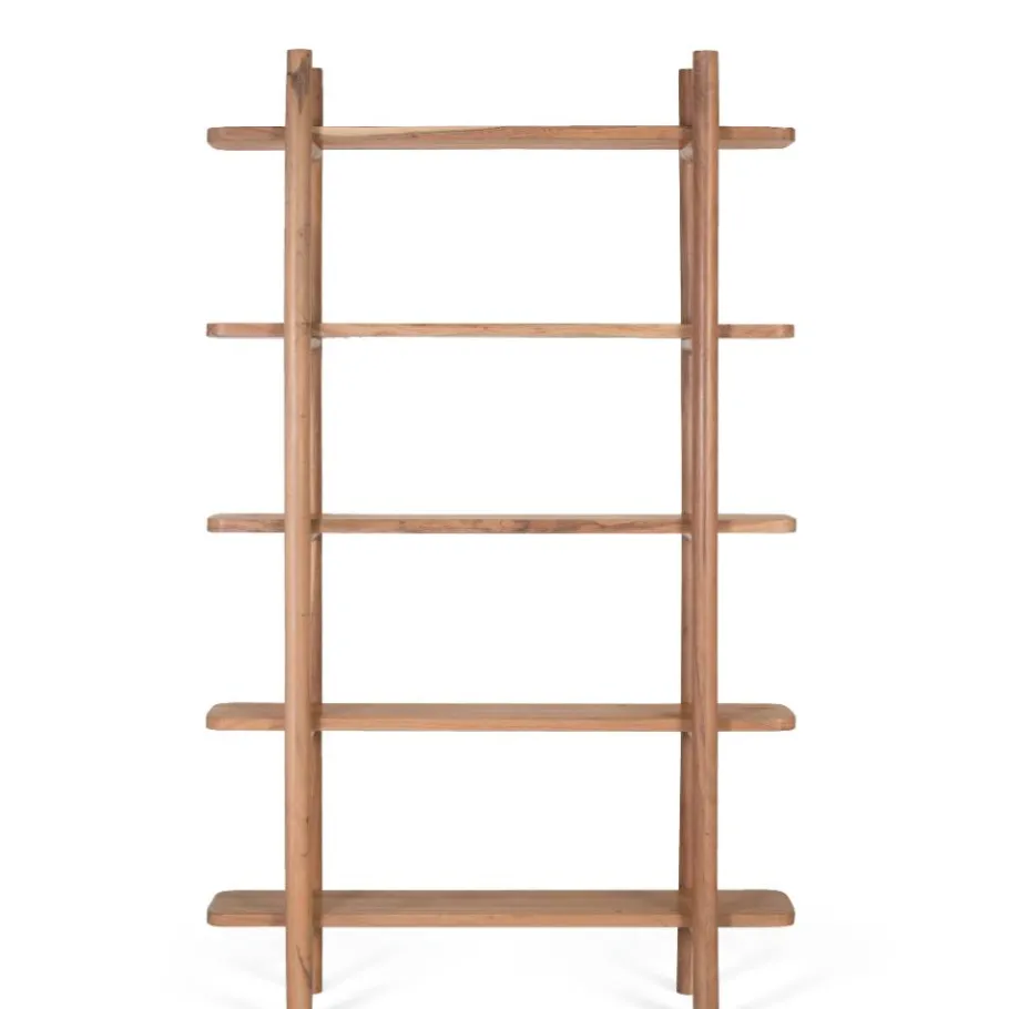 Sale Offenes Bücherregal aus Akazienholz - Kerbea Regale