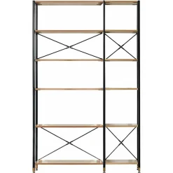 Sale Offenes Regal für den Flur 131x210x30 cm - Special Garderoben