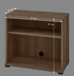 Outlet Office Regal 77x67x38 cm - Emly Regale