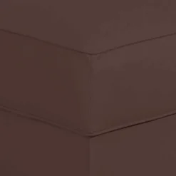 Outlet Ohrenbackensessel aus braunem Kunstleder - Revelinda I Sessel