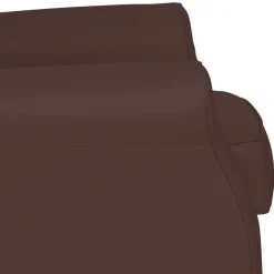 Outlet Ohrenbackensessel aus braunem Kunstleder - Revelinda I Sessel