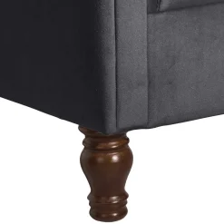 Clearance Ohrenbackensessel im Chesterfield Style - Troyes Sessel